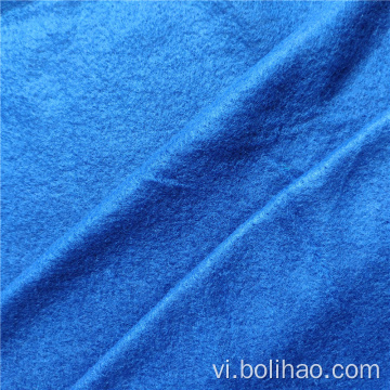 Plain Dye Brushed Raised Polar Feather Fabric